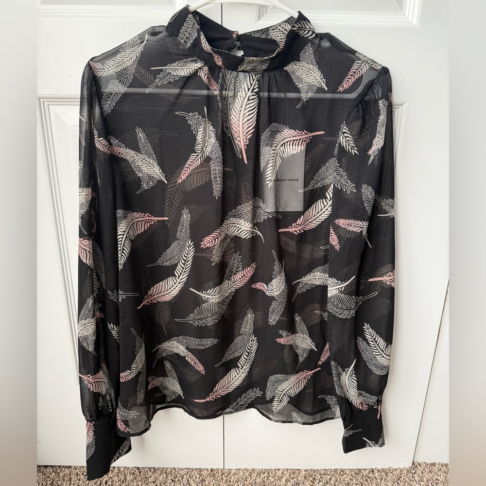 Long sleeve blouse - NWT